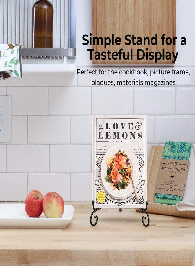 TRLife TR-LIFE Plate Stands for Display - 8 Inch Plate Holder Display Stand + Metal Easel Stand for Picture Frame, Decorative Plates, Book, Photo, Collectibles (2 Pack) - Image 4